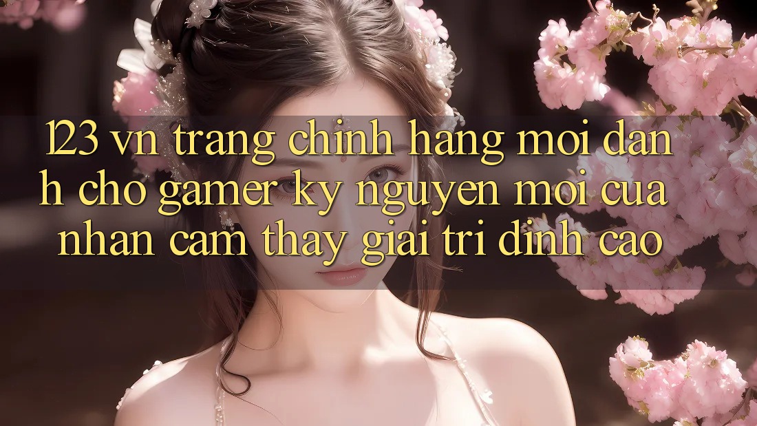 123 vn - Trang Chính Hãng Mới Dành Cho Gamer: Kỷ Nguyên Mới Của Nhận cảm thấy Giải Trí Đỉnh Cao