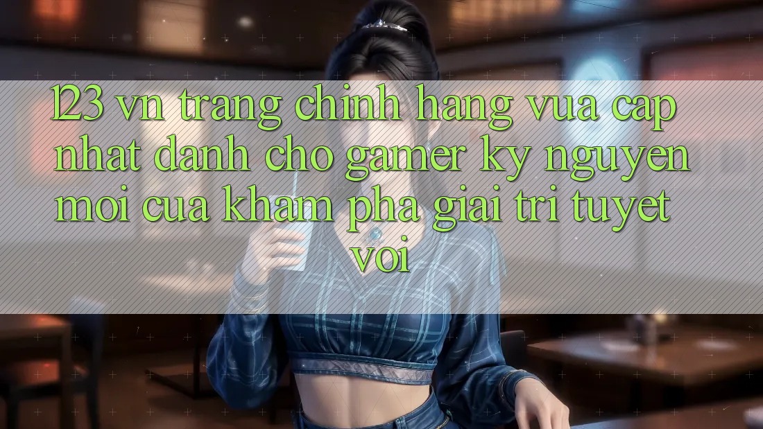 123 vn - Trang Chính Hãng Vừa cập nhật Dành Cho Gamer: Kỷ Nguyên Mới Của Khám phá Giải Trí Tuyệt vời