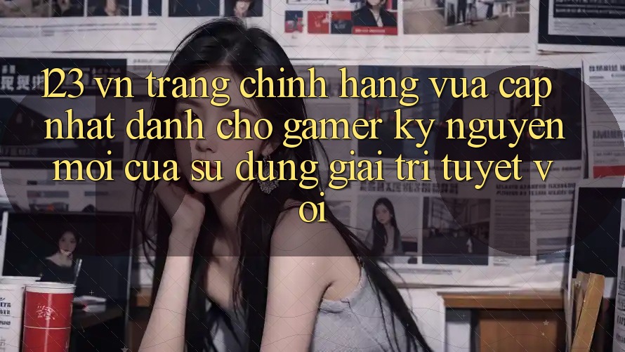 123 vn - Trang Chính Hãng Vừa cập nhật Dành Cho Gamer: Kỷ Nguyên Mới Của Sử dụng Giải Trí Tuyệt vời