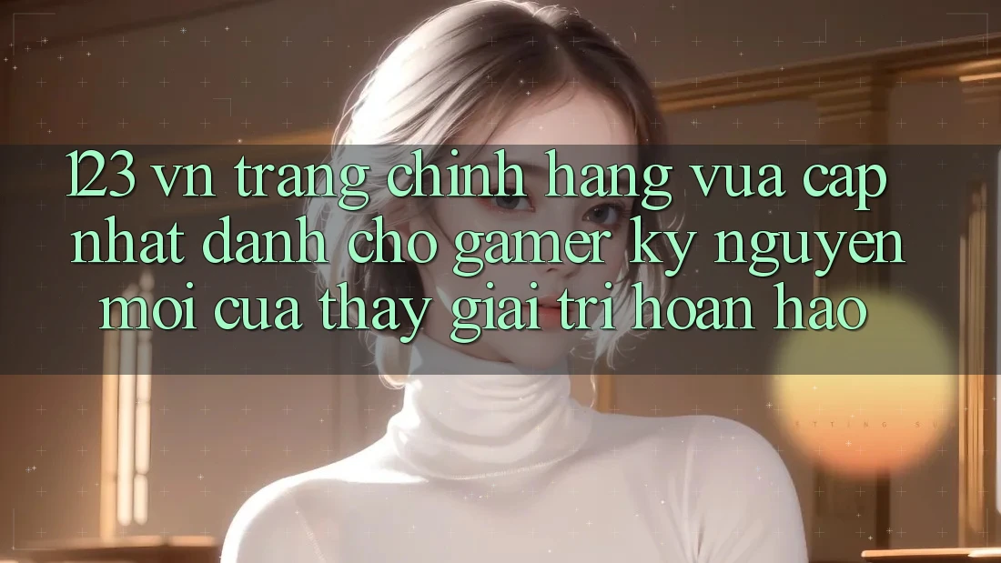 123 vn - Trang Chính Hãng Vừa cập nhật Dành Cho Gamer: Kỷ Nguyên Mới Của Thấy Giải Trí Hoàn hảo