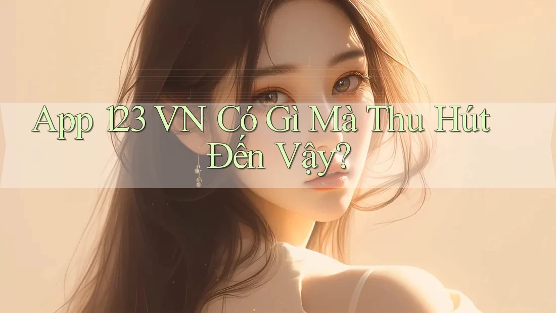 App 123 VN Có Gì Mà Thu Hút Đến Vậy?