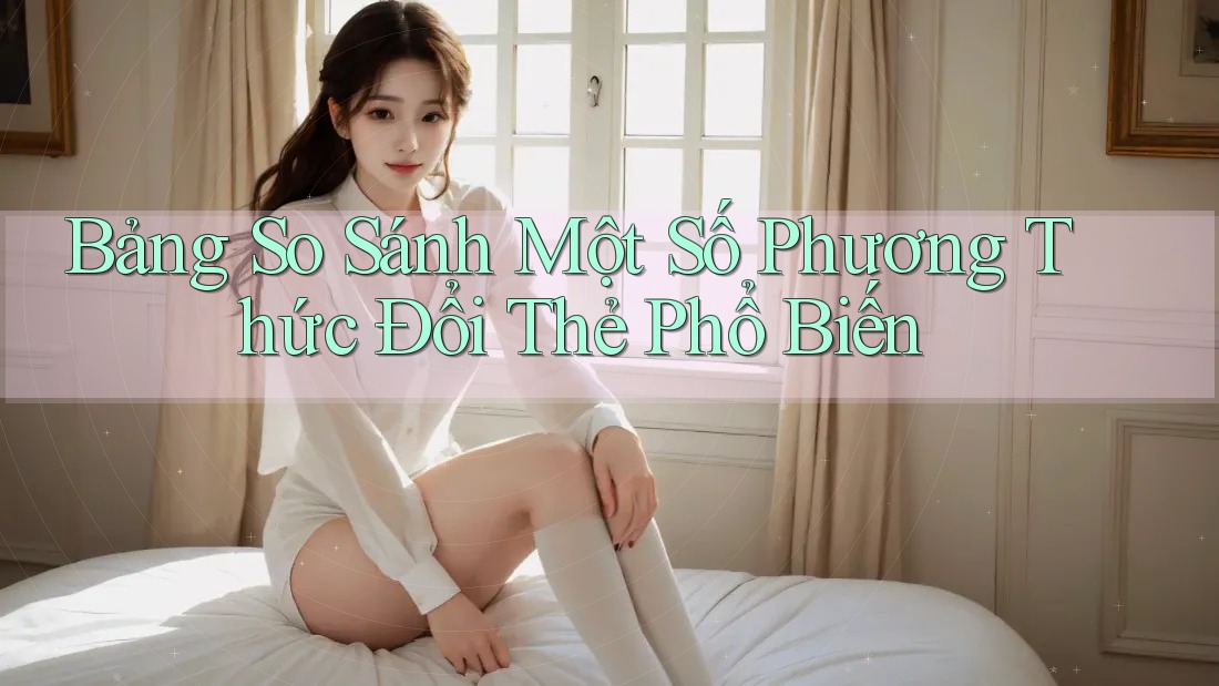 Bảng So Sánh Một Số Phương Thức Đổi Thẻ Phổ Biến