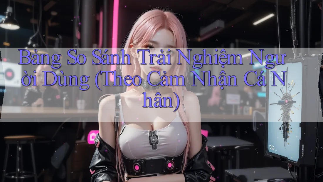 Bảng So Sánh Trải Nghiệm Người Dùng (Theo Cảm Nhận Cá Nhân)