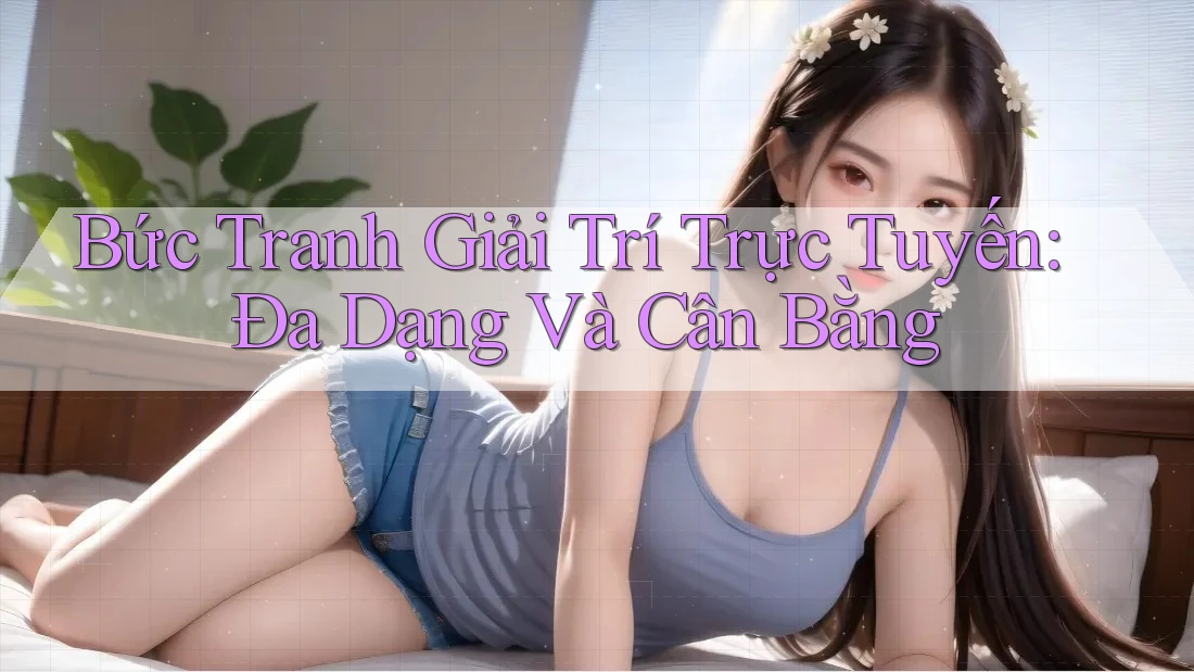 Bức Tranh Giải Trí Trực Tuyến: Đa Dạng Và Cân Bằng