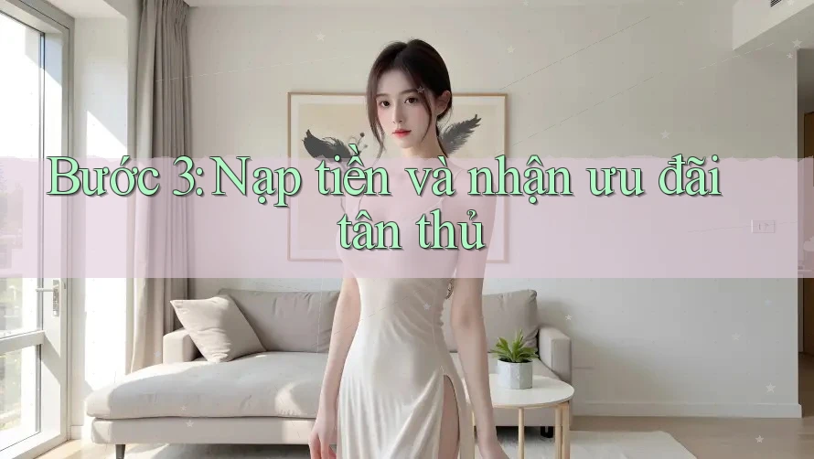 Bước 3: Nạp tiền và nhận ưu đãi tân thủ