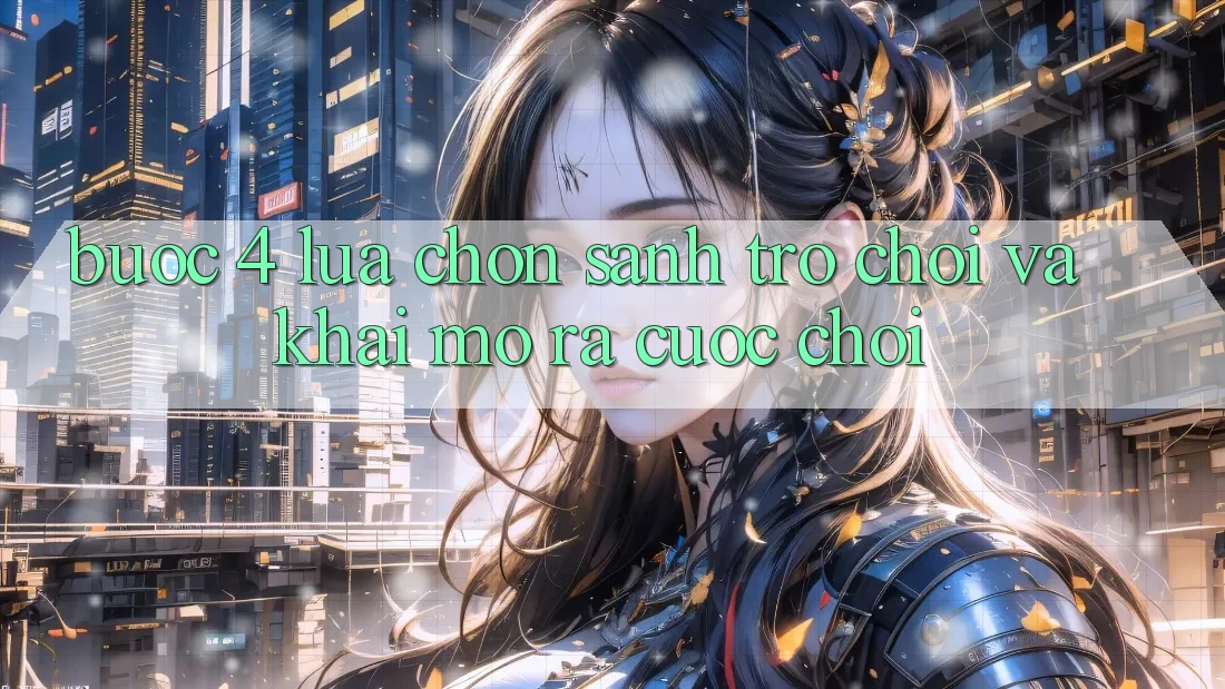 Bước 4: Lựa chọn sảnh trò chơi và khai mở ra cuộc chơi Bước 4: Lựa chọn sảnh trò chơi và khai mở ra cuộc chơi
