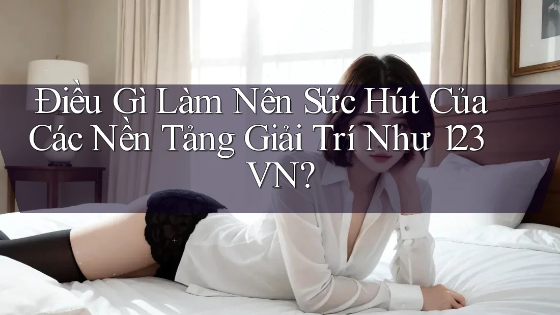 Điều Gì Làm Nên Sức Hút Của Các Nền Tảng Giải Trí Như 123 VN?