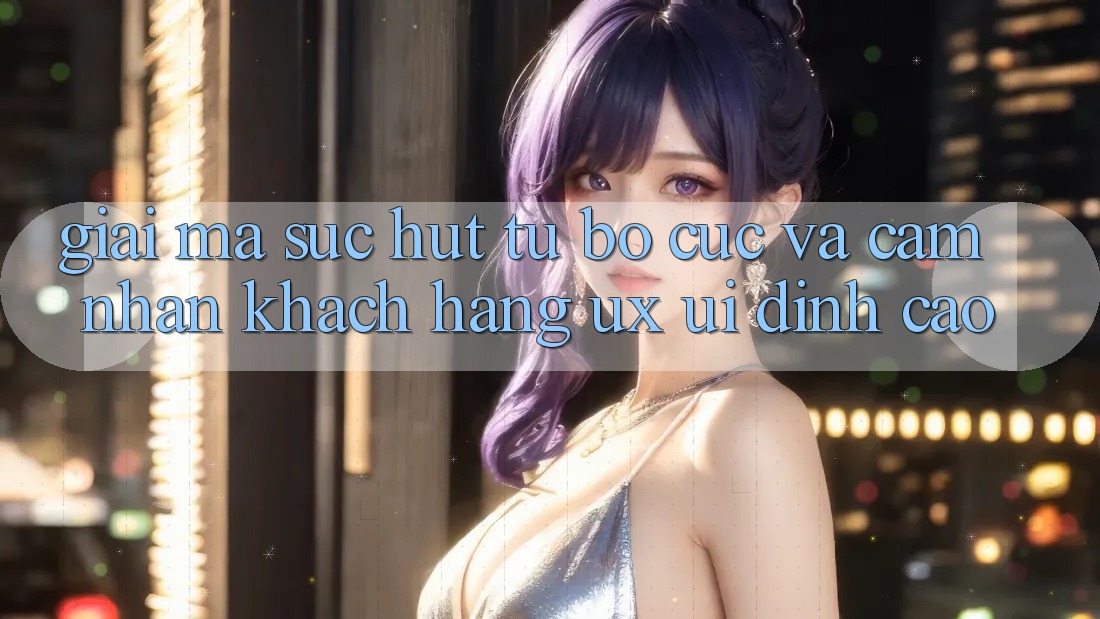 Giải Mã Sức Hút Từ Bố cục Và Cảm nhận Khách hàng (UX/UI) Đỉnh Cao