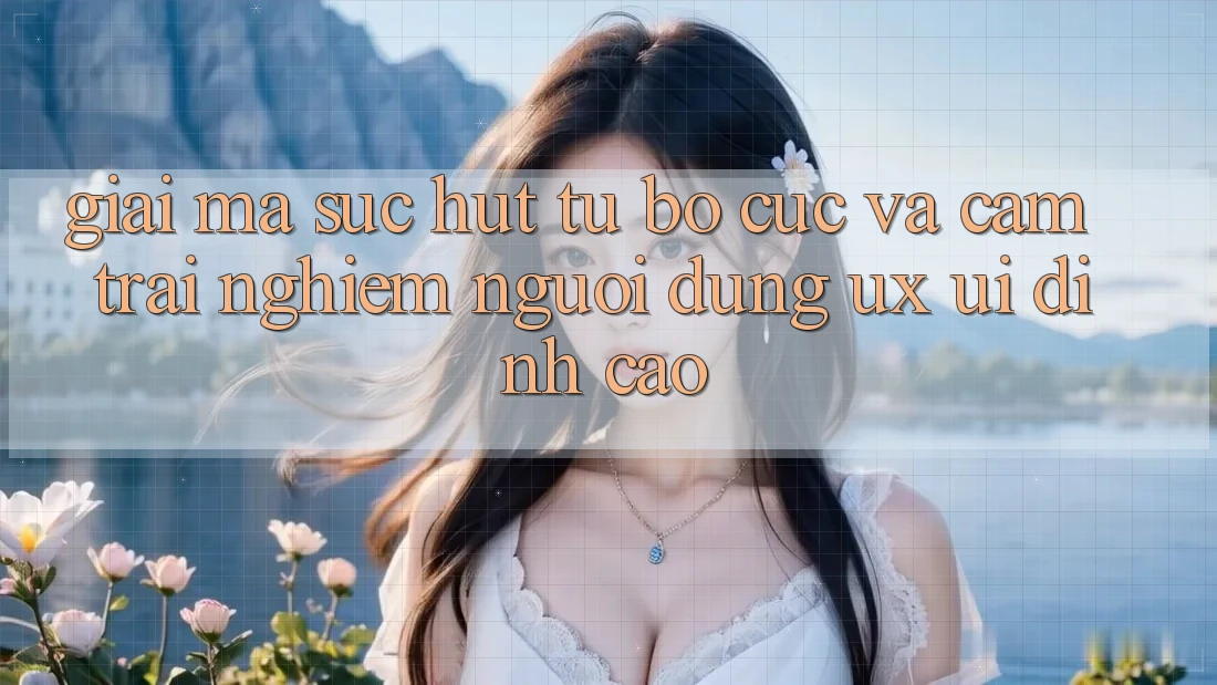 Giải Mã Sức Hút Từ Bố cục Và Cảm trải nghiệm Người Dùng (UX/UI) Đỉnh cao