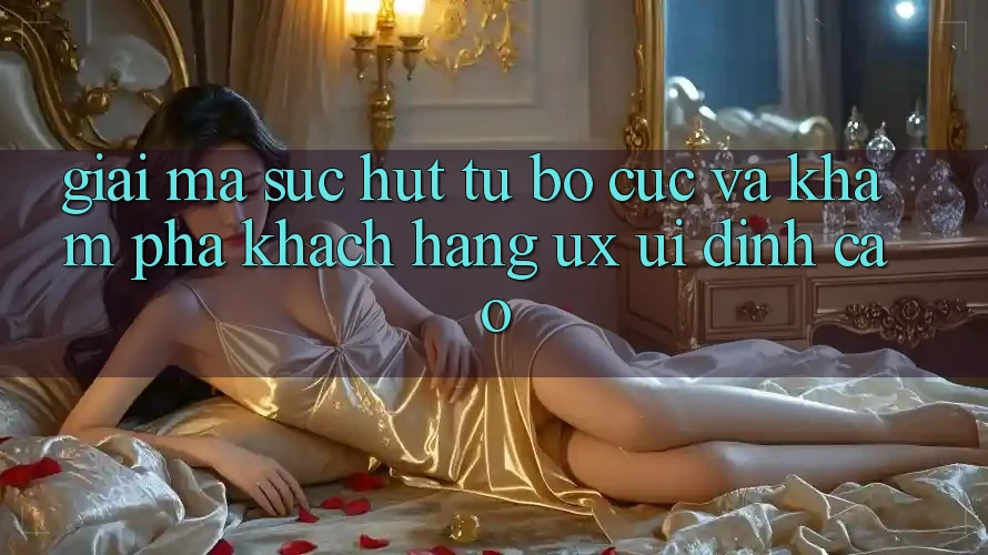 Giải Mã Sức Hút Từ Bố cục Và Khám phá Khách hàng (UX/UI) Đỉnh Cao
