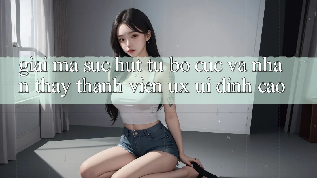 Giải Mã Sức Hút Từ Bố cục Và Nhận thấy Thành viên (UX/UI) Đỉnh Cao