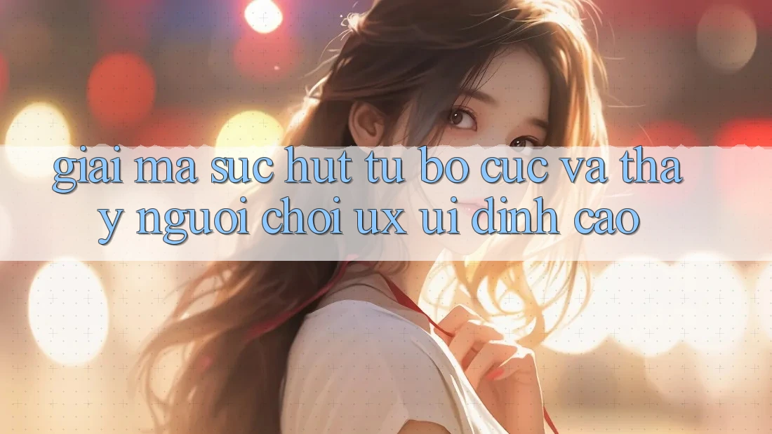 Giải Mã Sức Hút Từ Bố cục Và Thấy Người chơi (UX/UI) Đỉnh Cao