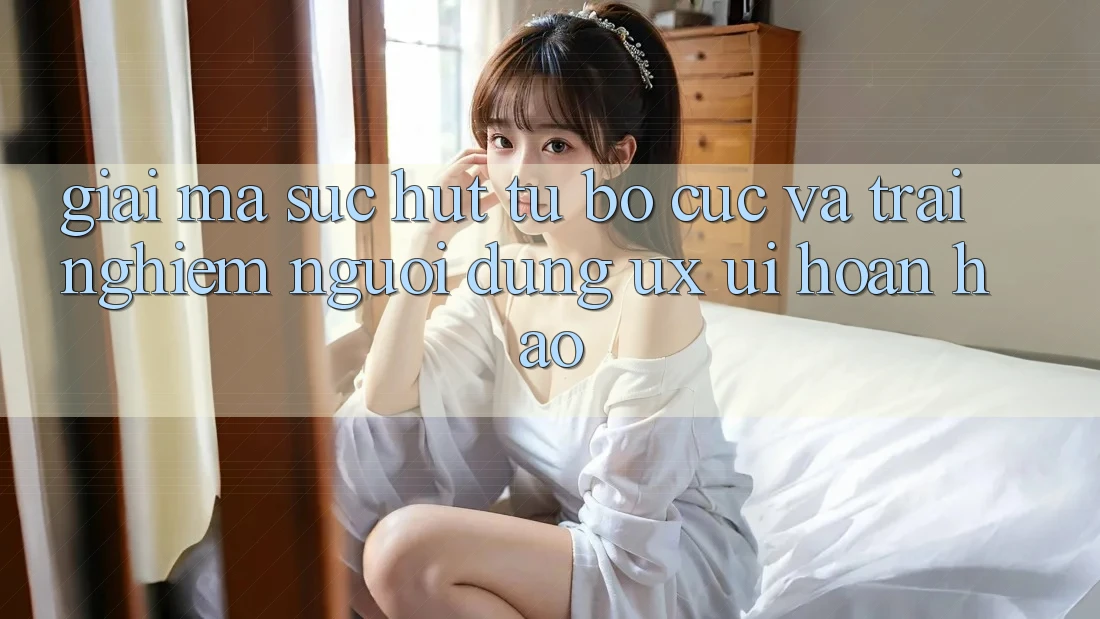 Giải Mã Sức Hút Từ Bố cục Và Trải Nghiệm Người Dùng (UX/UI) Hoàn hảo