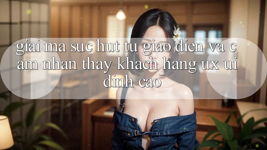 Giải Mã Sức Hút Từ Giao Diện Và Cảm nhận thấy Khách hàng (UX/UI) Đỉnh Cao