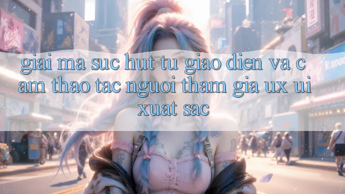 Giải Mã Sức Hút Từ Giao Diện Và Cảm thao tác Người tham gia (UX/UI) Xuất sắc