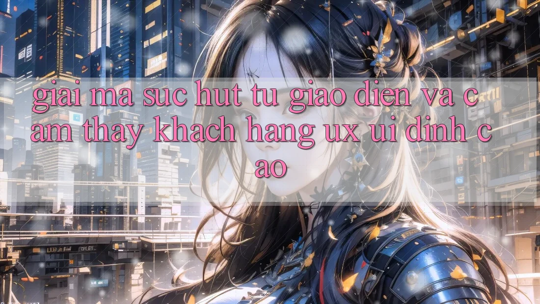 Giải Mã Sức Hút Từ Giao Diện Và Cảm thấy Khách hàng (UX/UI) Đỉnh Cao Giải Mã Sức Hút Từ Giao Diện Và Cảm thấy Khách hàng (UX/UI) Đỉnh Cao