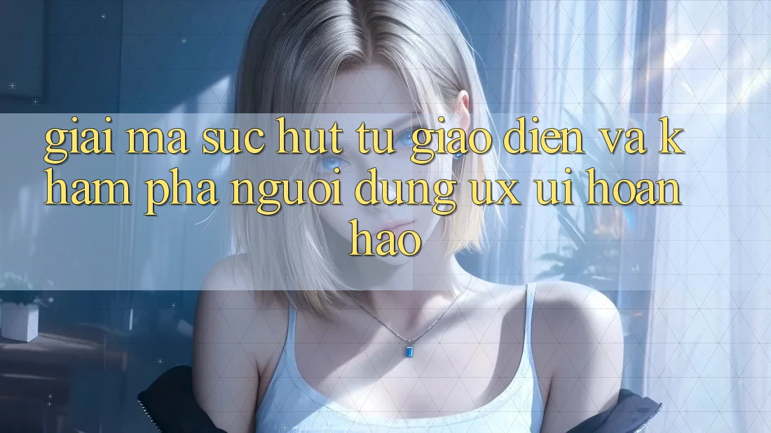 Giải Mã Sức Hút Từ Giao Diện Và Khám phá Người Dùng (UX/UI) Hoàn hảo