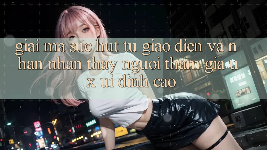 Giải Mã Sức Hút Từ Giao Diện Và Nhận nhận thấy Người tham gia (UX/UI) Đỉnh Cao