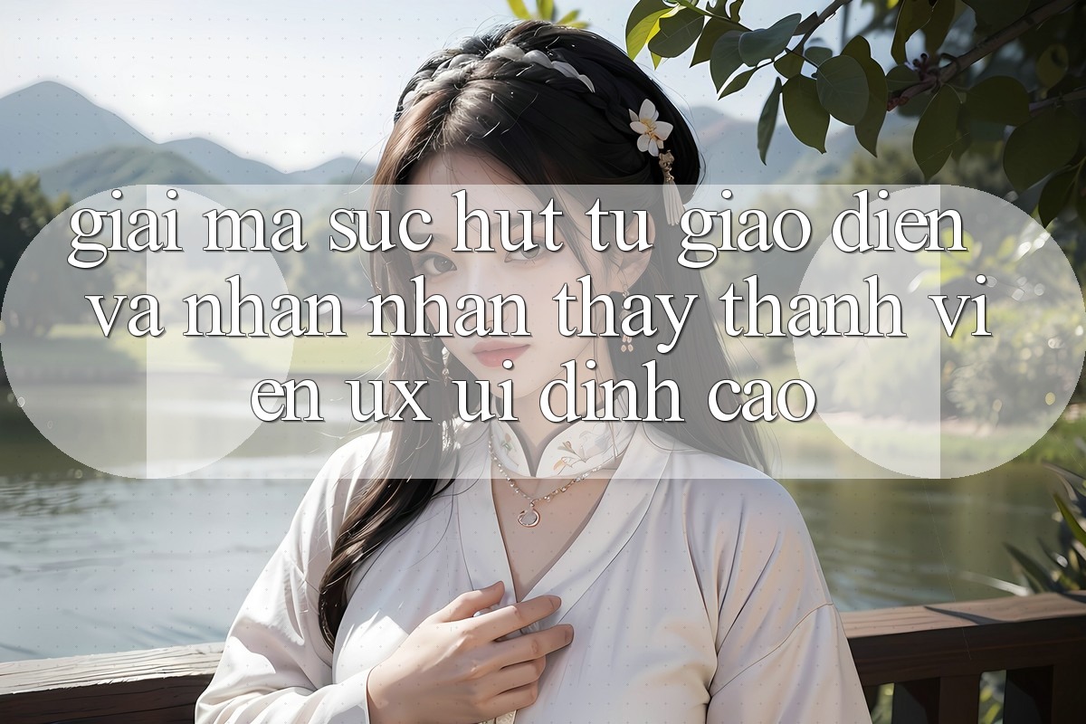 Giải Mã Sức Hút Từ Giao Diện Và Nhận nhận thấy Thành viên (UX/UI) Đỉnh Cao Giải Mã Sức Hút Từ Giao Diện Và Nhận nhận thấy Thành viên (UX/UI) Đỉnh Cao