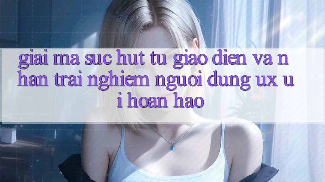 Giải Mã Sức Hút Từ Giao Diện Và Nhận trải nghiệm Người Dùng (UX/UI) Hoàn hảo