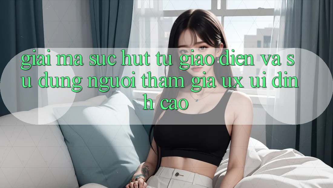 Giải Mã Sức Hút Từ Giao Diện Và Sử dụng Người tham gia (UX/UI) Đỉnh Cao