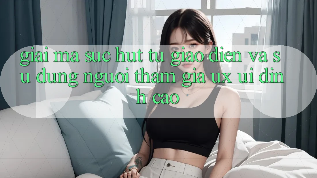 Giải Mã Sức Hút Từ Giao Diện Và Sử dụng Người tham gia (UX/UI) Đỉnh cao