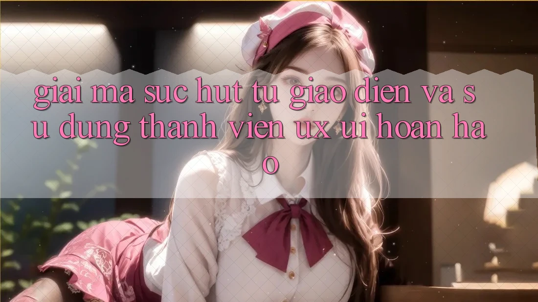 Giải Mã Sức Hút Từ Giao Diện Và Sử dụng Thành viên (UX/UI) Hoàn hảo