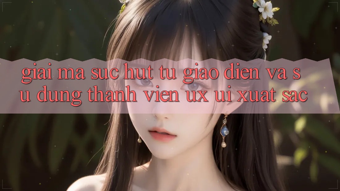 Giải Mã Sức Hút Từ Giao Diện Và Sử dụng Thành viên (UX/UI) Xuất sắc