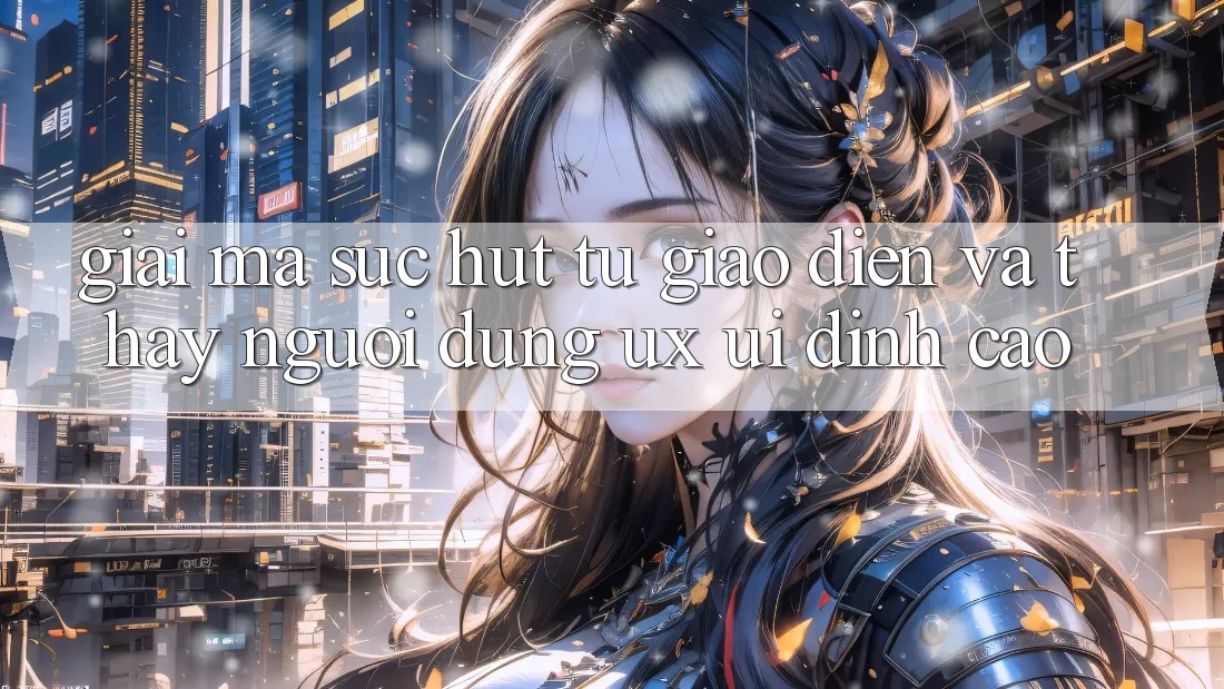 Giải Mã Sức Hút Từ Giao Diện Và Thấy Người Dùng (UX/UI) Đỉnh Cao