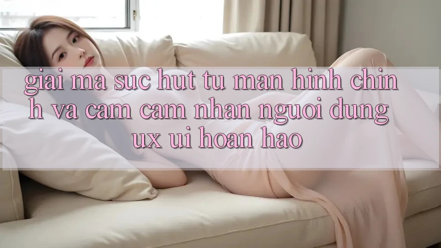 Giải Mã Sức Hút Từ Màn hình chính Và Cảm cảm nhận Người Dùng (UX/UI) Hoàn hảo