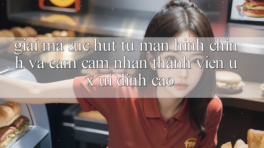 Giải Mã Sức Hút Từ Màn hình chính Và Cảm cảm nhận Thành viên (UX/UI) Đỉnh Cao