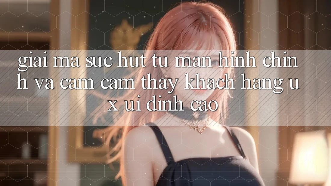 Giải Mã Sức Hút Từ Màn hình chính Và Cảm cảm thấy Khách hàng (UX/UI) Đỉnh cao