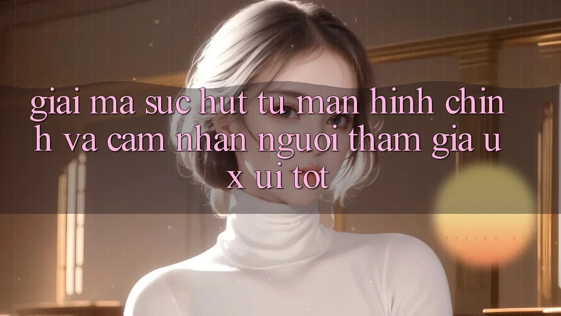Giải Mã Sức Hút Từ Màn hình chính Và Cảm nhận Người tham gia (UX/UI) Tốt