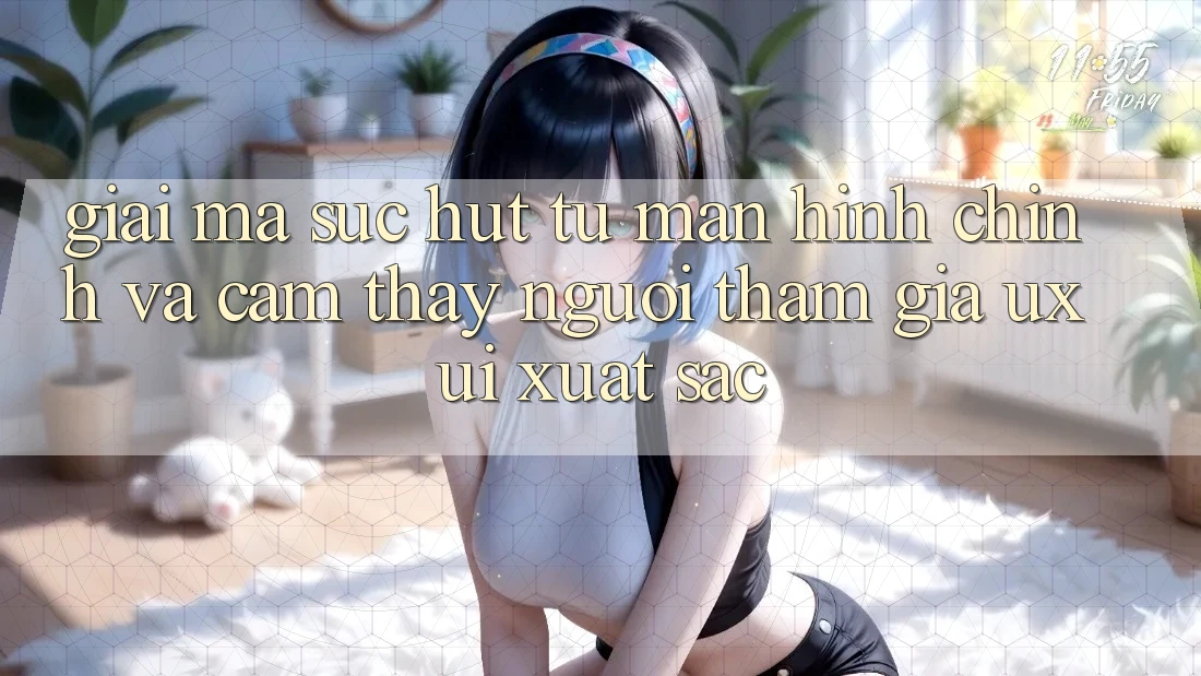 Giải Mã Sức Hút Từ Màn hình chính Và Cảm thấy Người tham gia (UX/UI) Xuất sắc