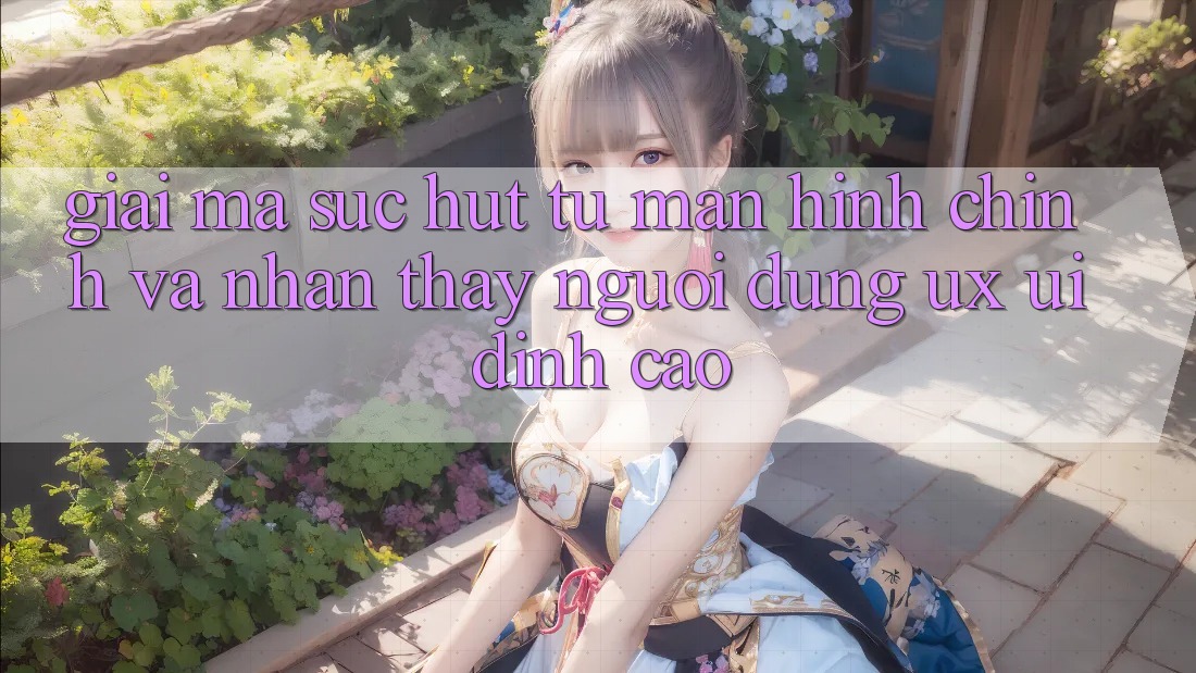 Giải Mã Sức Hút Từ Màn hình chính Và Nhận thấy Người Dùng (UX/UI) Đỉnh Cao