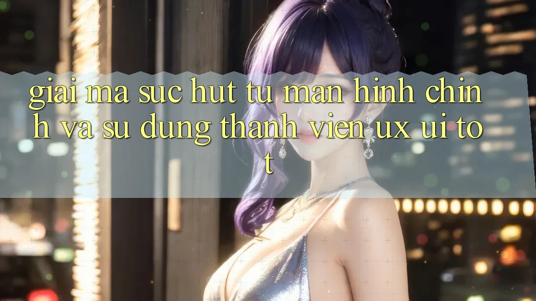 Giải Mã Sức Hút Từ Màn hình chính Và Sử dụng Thành viên (UX/UI) Tốt