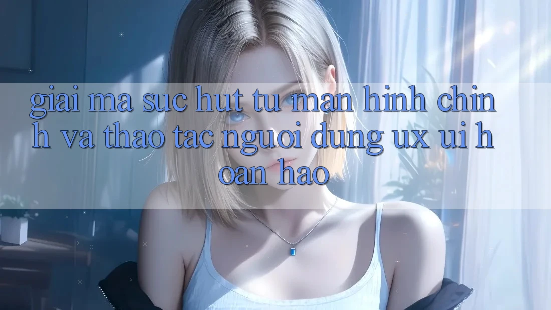 Giải Mã Sức Hút Từ Màn hình chính Và Thao tác Người Dùng (UX/UI) Hoàn hảo