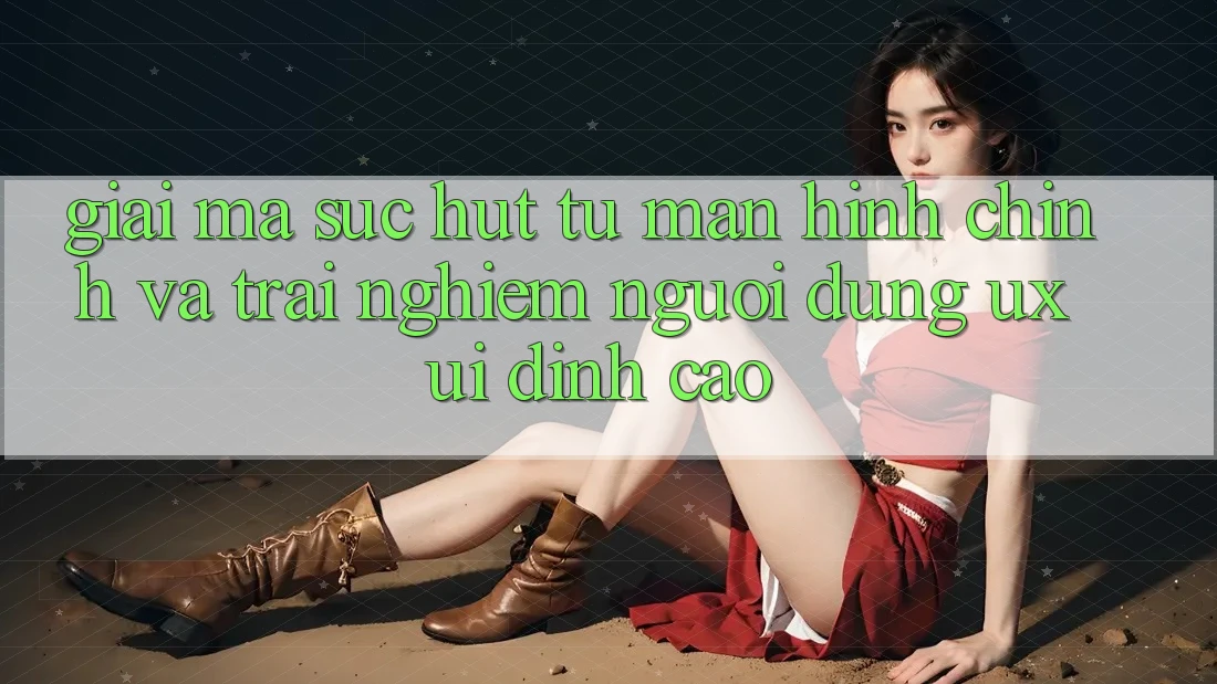 Giải Mã Sức Hút Từ Màn hình chính Và Trải Nghiệm Người Dùng (UX/UI) Đỉnh Cao