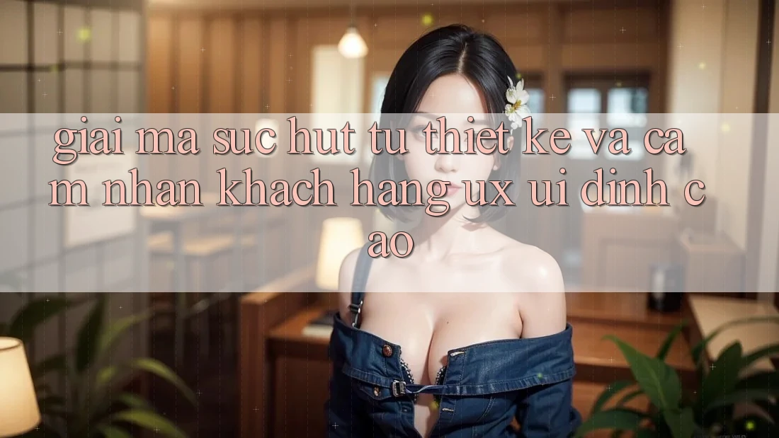 Giải Mã Sức Hút Từ Thiết kế Và Cảm nhận Khách hàng (UX/UI) Đỉnh Cao