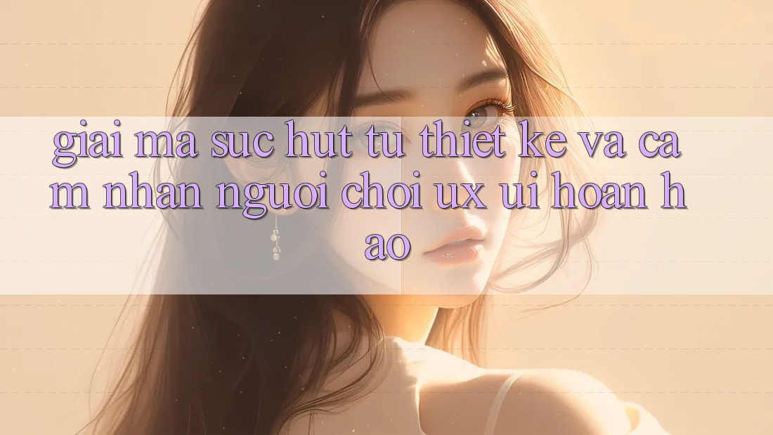 Giải Mã Sức Hút Từ Thiết kế Và Cảm nhận Người chơi (UX/UI) Hoàn hảo