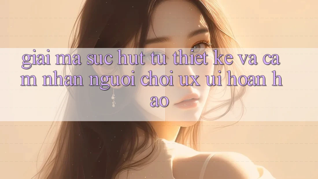 Giải Mã Sức Hút Từ Thiết kế Và Cảm nhận Người chơi (UX/UI) Hoàn hảo Giải Mã Sức Hút Từ Thiết kế Và Cảm nhận Người chơi (UX/UI) Hoàn hảo