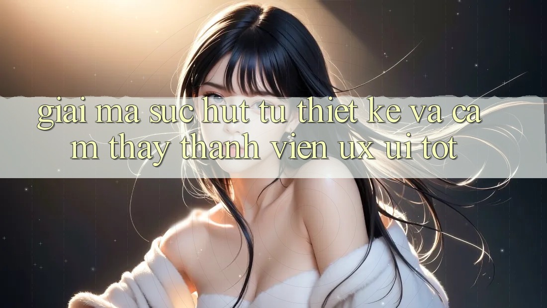 Giải Mã Sức Hút Từ Thiết kế Và Cảm thấy Thành viên (UX/UI) Tốt Giải Mã Sức Hút Từ Thiết kế Và Cảm thấy Thành viên (UX/UI) Tốt