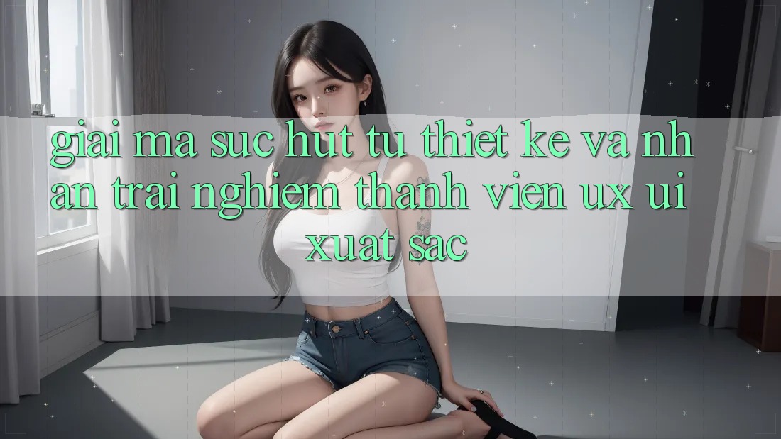 Giải Mã Sức Hút Từ Thiết kế Và Nhận trải nghiệm Thành viên (UX/UI) Xuất sắc Giải Mã Sức Hút Từ Thiết kế Và Nhận trải nghiệm Thành viên (UX/UI) Xuất sắc