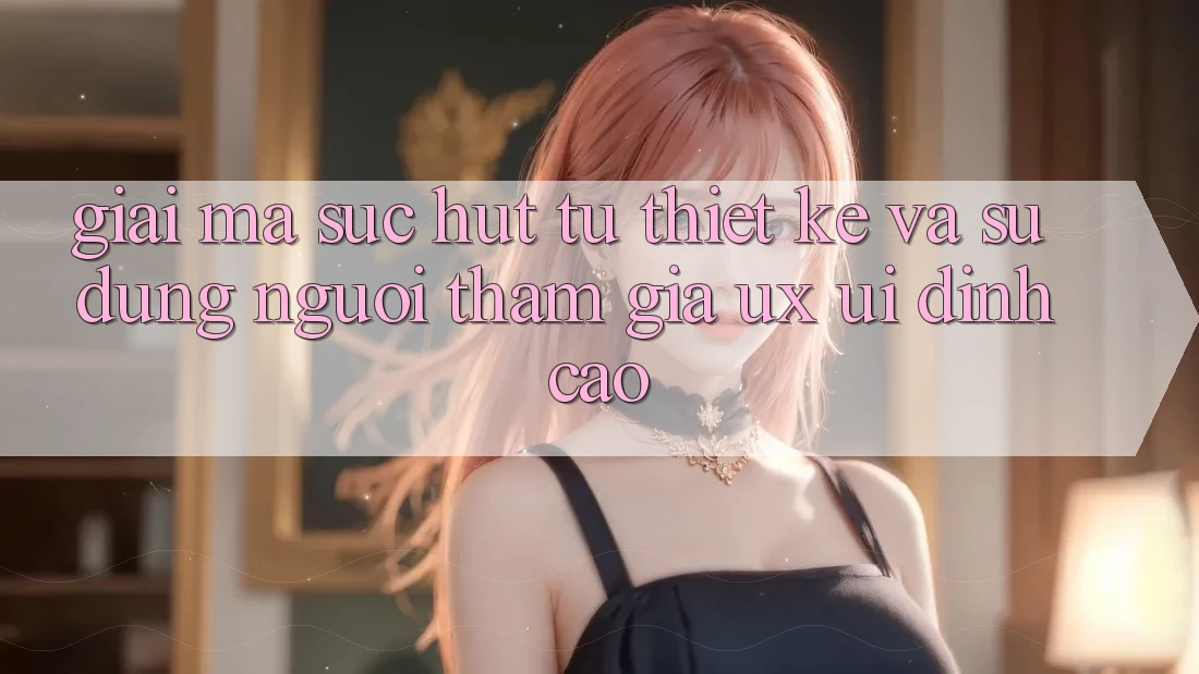 Giải Mã Sức Hút Từ Thiết kế Và Sử dụng Người tham gia (UX/UI) Đỉnh Cao