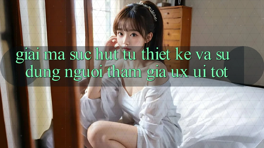 Giải Mã Sức Hút Từ Thiết kế Và Sử dụng Người tham gia (UX/UI) Tốt