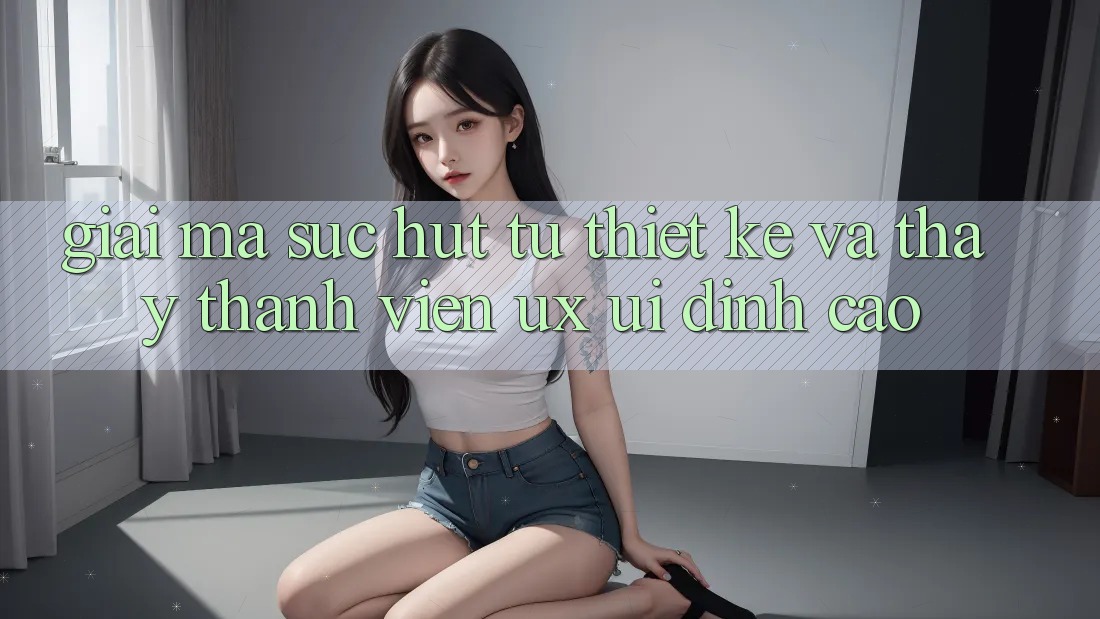 Giải Mã Sức Hút Từ Thiết kế Và Thấy Thành viên (UX/UI) Đỉnh cao