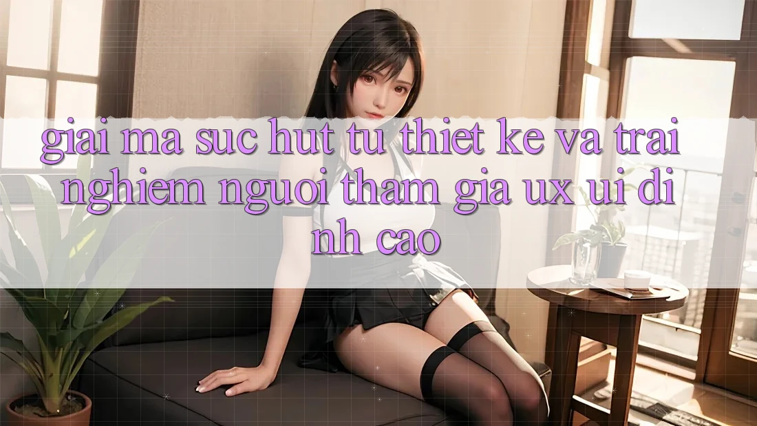 Giải Mã Sức Hút Từ Thiết kế Và Trải Nghiệm Người tham gia (UX/UI) Đỉnh Cao