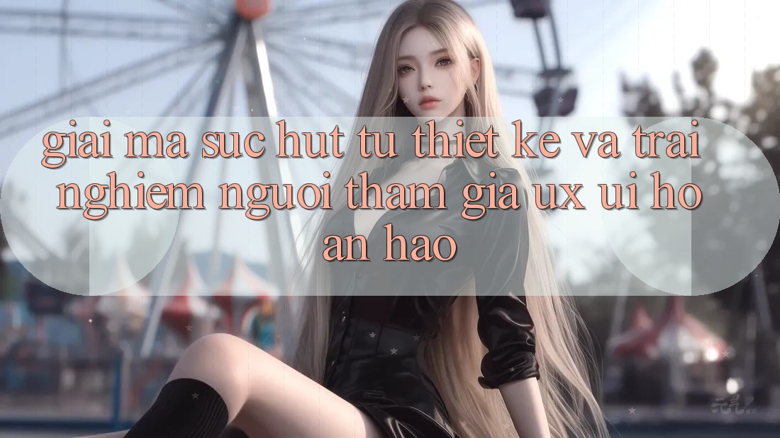 Giải Mã Sức Hút Từ Thiết kế Và Trải Nghiệm Người tham gia (UX/UI) Hoàn hảo