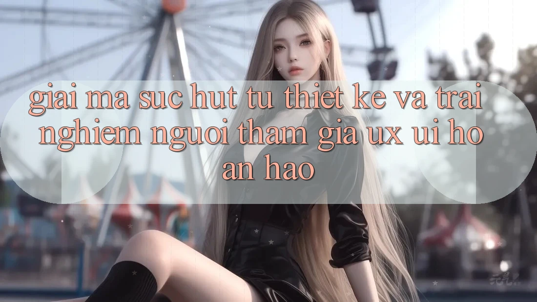 Giải Mã Sức Hút Từ Thiết kế Và Trải Nghiệm Người tham gia (UX/UI) Hoàn hảo