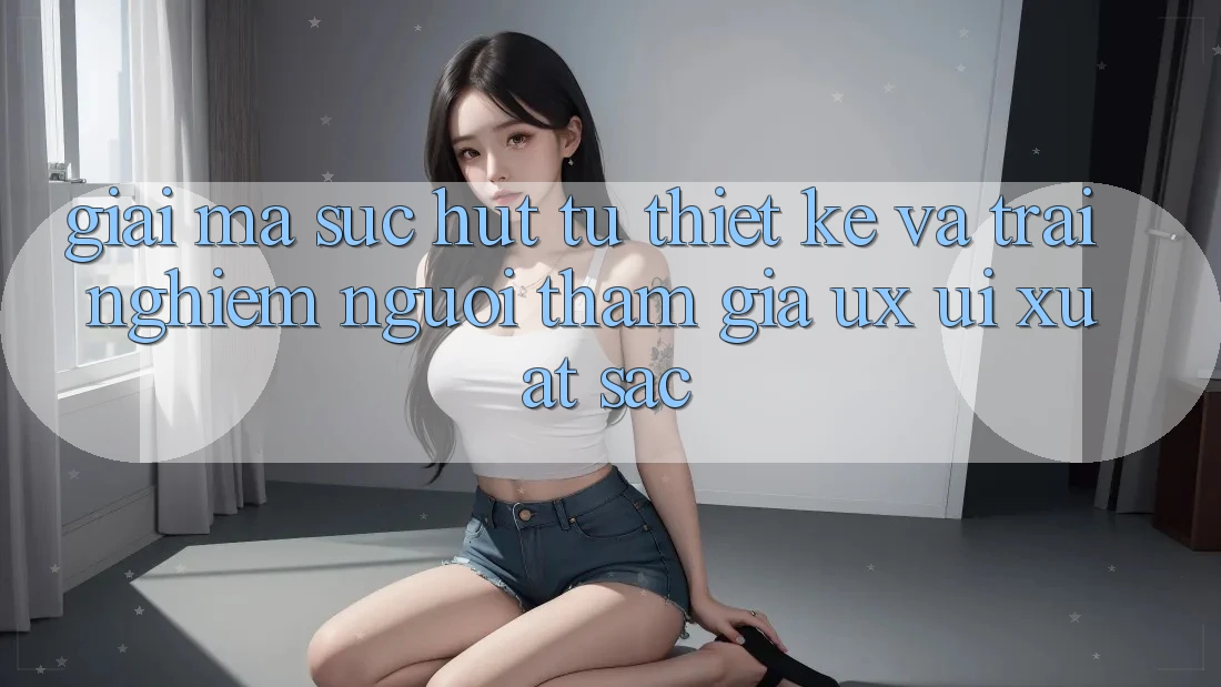 Giải Mã Sức Hút Từ Thiết kế Và Trải Nghiệm Người tham gia (UX/UI) Xuất sắc